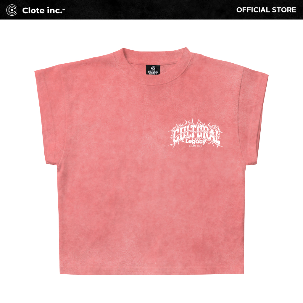 Clote Inc Sleeveless Tee Pria Dan Wanita Basic Streetwear Cotton Combed 20s - Cultural Throns
